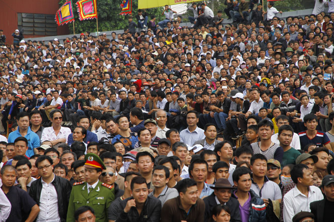 Bắc[-]Ninh:[-]Khán[-]giả[-]lao[-]mình[-]vào[-]xới[-]trâu[-]đang[-]chọi