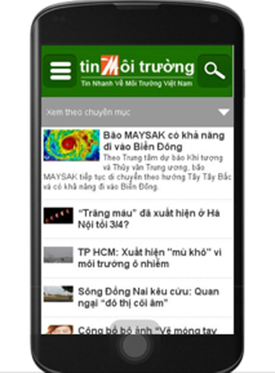 [-]Tin[-]Môi[-]Trường[-]ra[-]mắt[-]phiên[-]bản[-]dành[-]cho[-]điện[-]thoại[-]di[-]động
