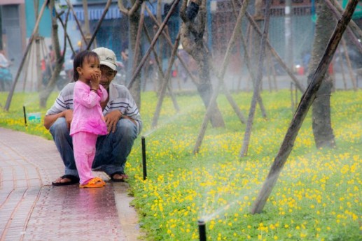 "Vui chơi ở kênh Nhiêu Lộc" - Ảnh dự thi của Lê Thị Thảo