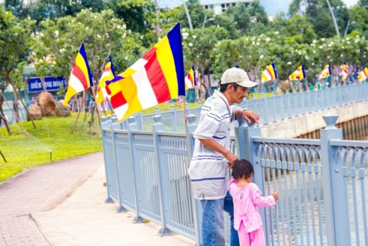 "Vui chơi ở kênh Nhiêu Lộc" - Ảnh dự thi của Lê Thị Thảo