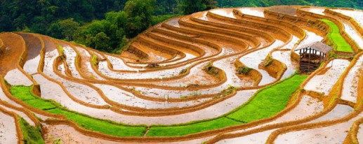 Du ngoạn Tây Bắc mùa đổ nước