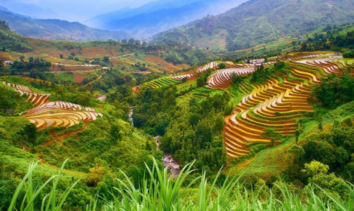 Du ngoạn Tây Bắc mùa đổ nước