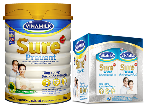 Vinamilk SurePrevent đồng hành vì sức khỏe người Việt