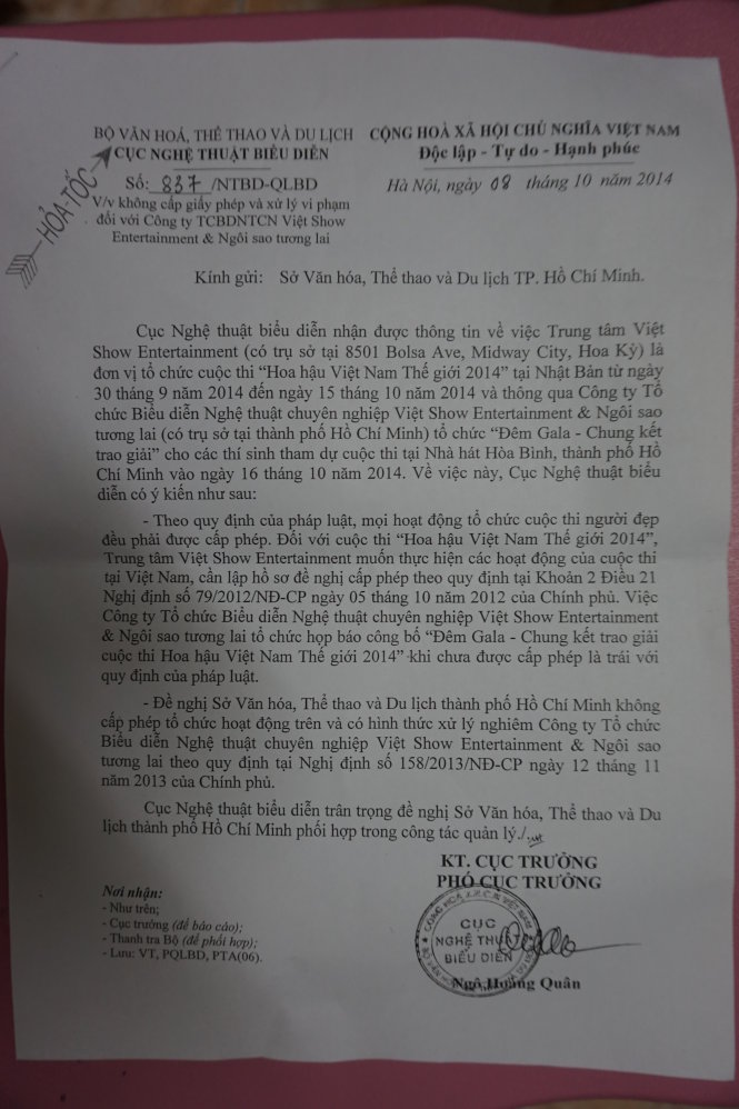 [-]Không[-]cấp[-]phép[-]“Hoa[-]hậu[-]Việt[-]Nam[-]thế[-]giới[-]2014”