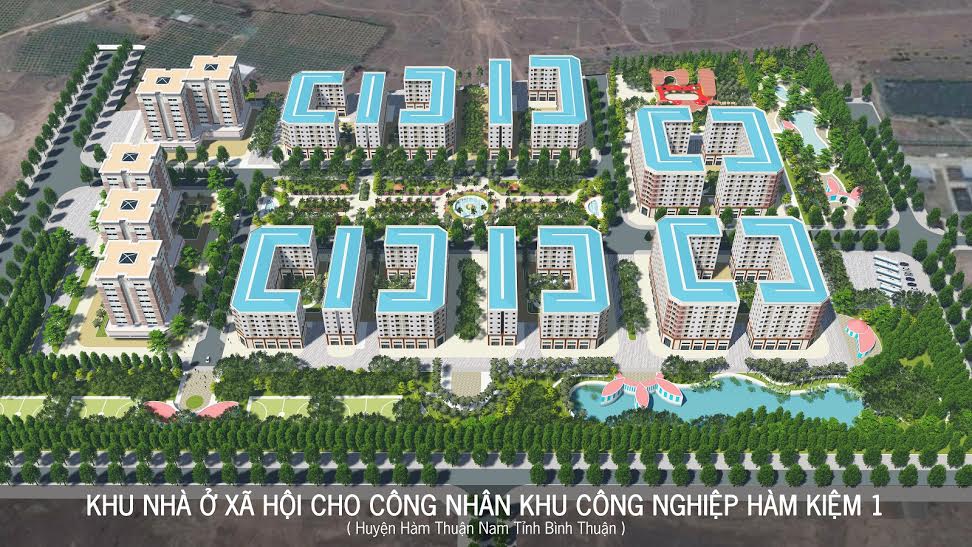 Khởi[-]công[-]dự[-]án[-]nhà[-]ở[-]xã[-]hội[-]HQC[-]Hàm[-]Kiệm