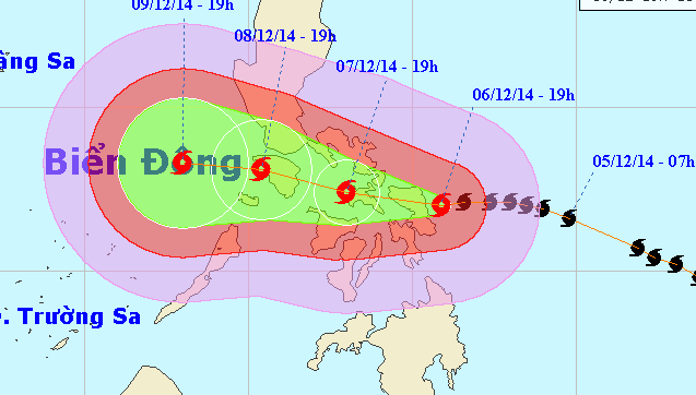 [-]Bão[-]Hagupit[-]đã[-]đi[-]vào[-]Biển[-]Đông[-]và[-]trở[-]thành[-]cơn[-]bão[-]số[-]5[-]