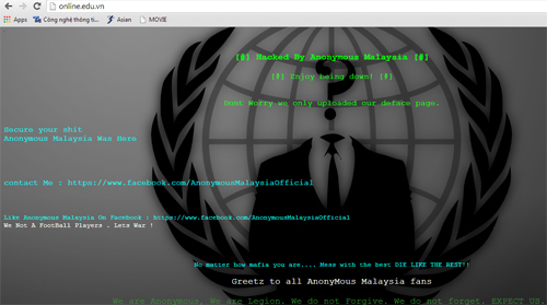 Hacker[-]Malaysia[-]tấn[-]công[-]Hàng[-]loạt[-]website[-]Việt[-]Nam[-]?