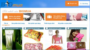  Ra mắt trang mua bán trực tuyến www.bigmua.com
