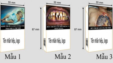  Sẽ in hình ảnh “sốc” trên bao thuốc lá