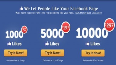   Mất tiền oan vì mua Like ảo trên Facebook  