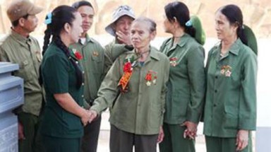  Hoạt động nghĩa tình đồng đội giúp cựu thanh niên xung phong