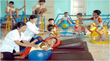  Lớp học đặc biệt của trẻ em nhiễm chất độc da cam/dioxin 