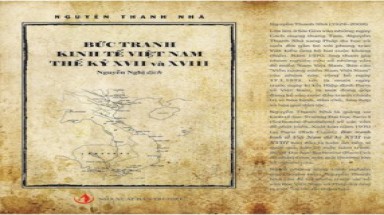  Bức tranh kinh tế Việt Nam thế kỷ XVII và XVIII của Nguyễn Thanh Nhã