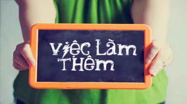 Sinh viên nhộn nhịp làm thêm cuối năm