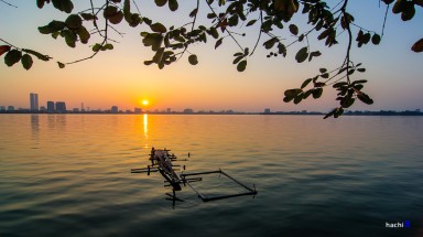Hồ Tây ngày đông thật quyến rũ