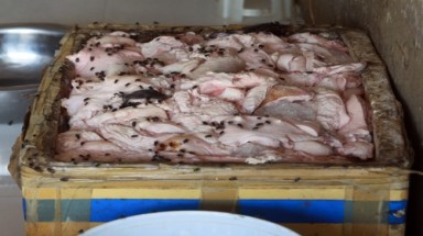  Phát hiện nguồn thịt heo nhiễm bệnh mang vào TP HCM tiêu thụ