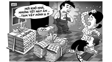     Bi hài thưởng Tết là 70 chiếc quần đùi