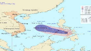  Cơn bão đầu tiên trong năm 2014 suy yếu nhanh