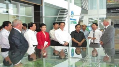  Thủ tướng Nguyễn Tấn Dũng thăm Khu liên hợp Đa Phước