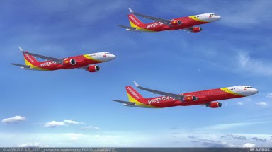 VietJetAir chốt đơn hàng “khủng” với dòng tàu bay A320