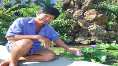  Người lai tạo 17 màu cho hoa súng