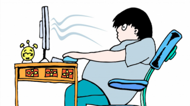 Thói quen xấu khi ngồi trước máy tính gây mỏi mắt