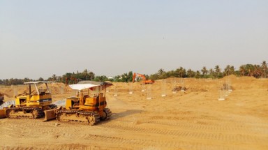  Kiên Giang: Bệnh viện gần 3.000 tỉ đồng ngừng thi công vì cọc bê tông bị nghiêng