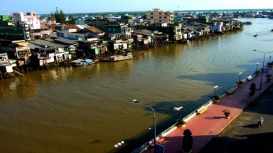   Nước mặn “uy hiếp” thành phố Mỹ Tho - Tiền Giang 
