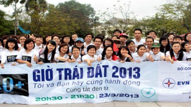  Đếm ngược đến Giờ Trái Đất