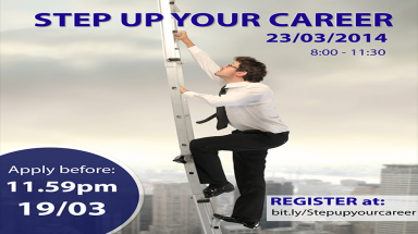   STEP UP YOUR CAREER: Tạo đà cho sự nghiệp khi còn sinh viên