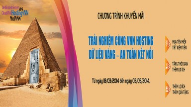  “Trải nghiệm cùng VNNHosting – Dữ liệu vàng, an toàn kết nối” 