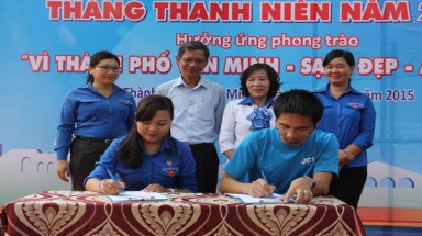  Dự án Blue anh Green gắn kết JCI East Saigon và Hội LHTN Việt Nam Quận 1
