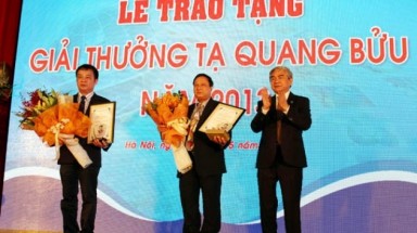   Công bố Giải thưởng Tạ Quang Bửu năm 2015 