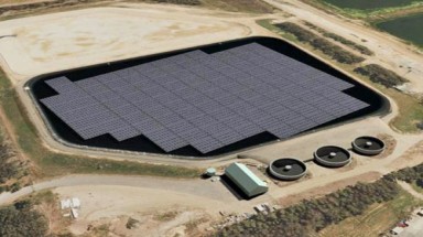 Nhà máy điện mặt trời nổi đầu tiên ở Australia 