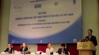  Hội thảo chuẩn bị triển khai Hiệp định Paris về Khí hậu tại Việt Nam