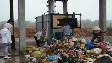 Lò đốt rác sinh thái bằng không khí tự nhiên