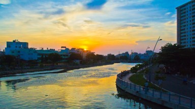   “Nhiêu Lộc, hoàng hôn về !”- Ảnh dự thi của Phạm Việt Anh Minh