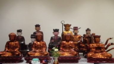  12 pho tượng Phật cổ chùa không dùng được "thỉnh" về bảo tàng