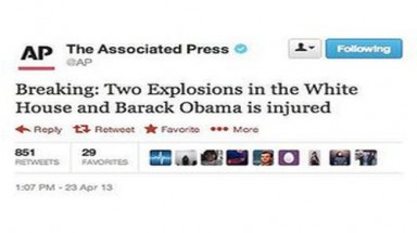    Mỹ hoảng loạn vì tin “nổ Nhà Trắng, Obama bị thương”