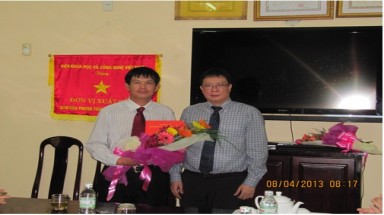   TS Lê Đình Mầu giữ chức Phó Viện trưởng Viện Hải dương học