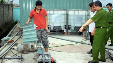   Hải Phòng: Phát hiện cơ sở xả nước thải hoá chất trực tiếp ra sông Văn Úc