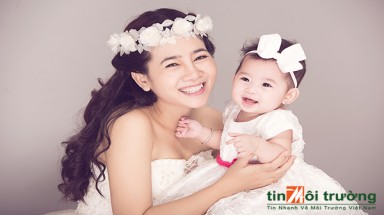 Bộ ảnh dễ thương của diễn viên Mai Phương và con gái