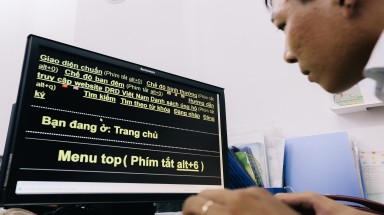  Ra mắt website phiên bản mới tiếp cận hơn với người khiếm thị