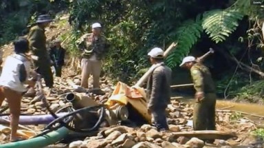  Bắc Giang truy quét các đối tượng khai thác cát trái phép