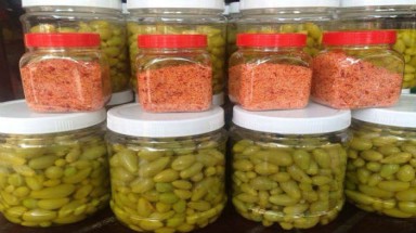 "Nho Lào muối ớt" đến từ đâu?