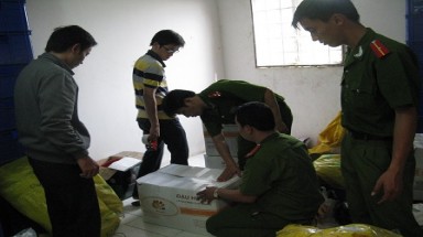  Làm trắng đậu hũ bằng thuốc tẩy gây ung thư