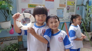 Trường mầm non 18 - Nơi sáng chế đồ chơi cho trẻ từ vật liệu phế thải