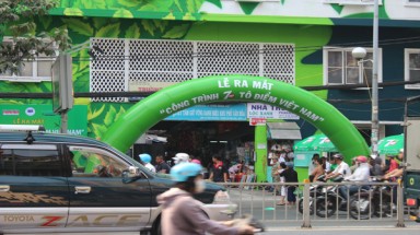  Ký túc xá màu xanh giữa Sài Gòn