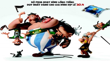  Khởi chiếu "Asterix và Vùng Đất Thần Thánh" trong dịp lễ 30/4