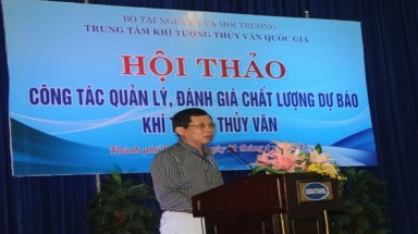  Hội thảo về công tác quản lý, đánh giá chất lượng dự báo khí tượng thủy văn